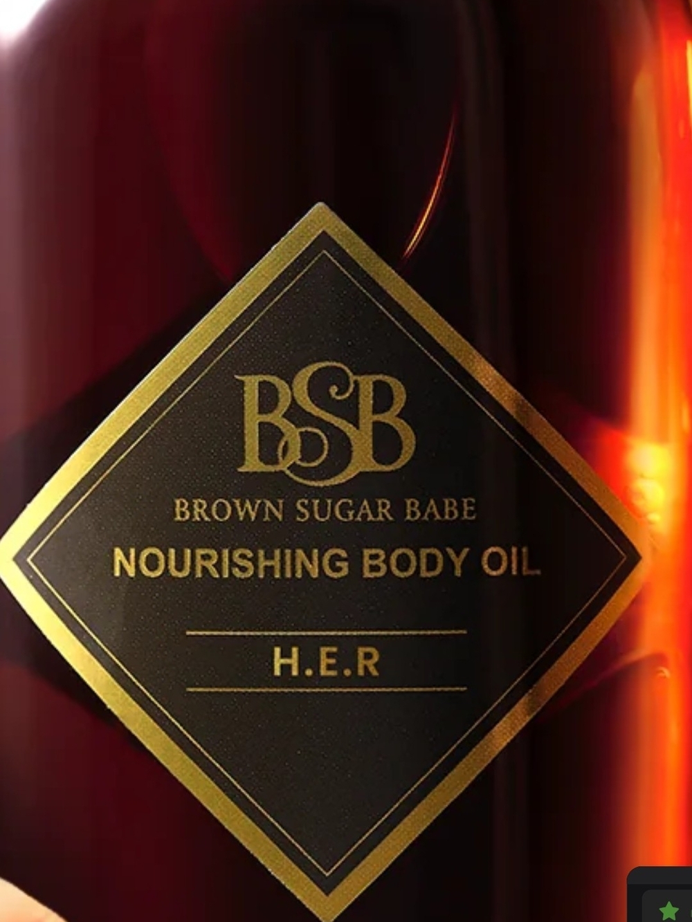 Brown Sugar Babe H.E.R Nourishing Body Oil - Picture 7 of 8